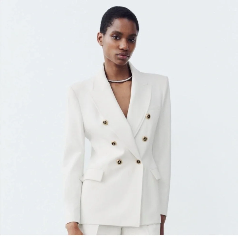 Zara tailored double breasted blazer - Picture 11 of 12